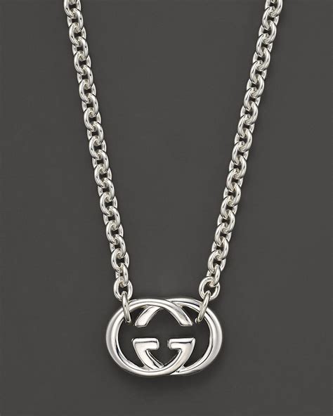 gucci sterling silver necklace